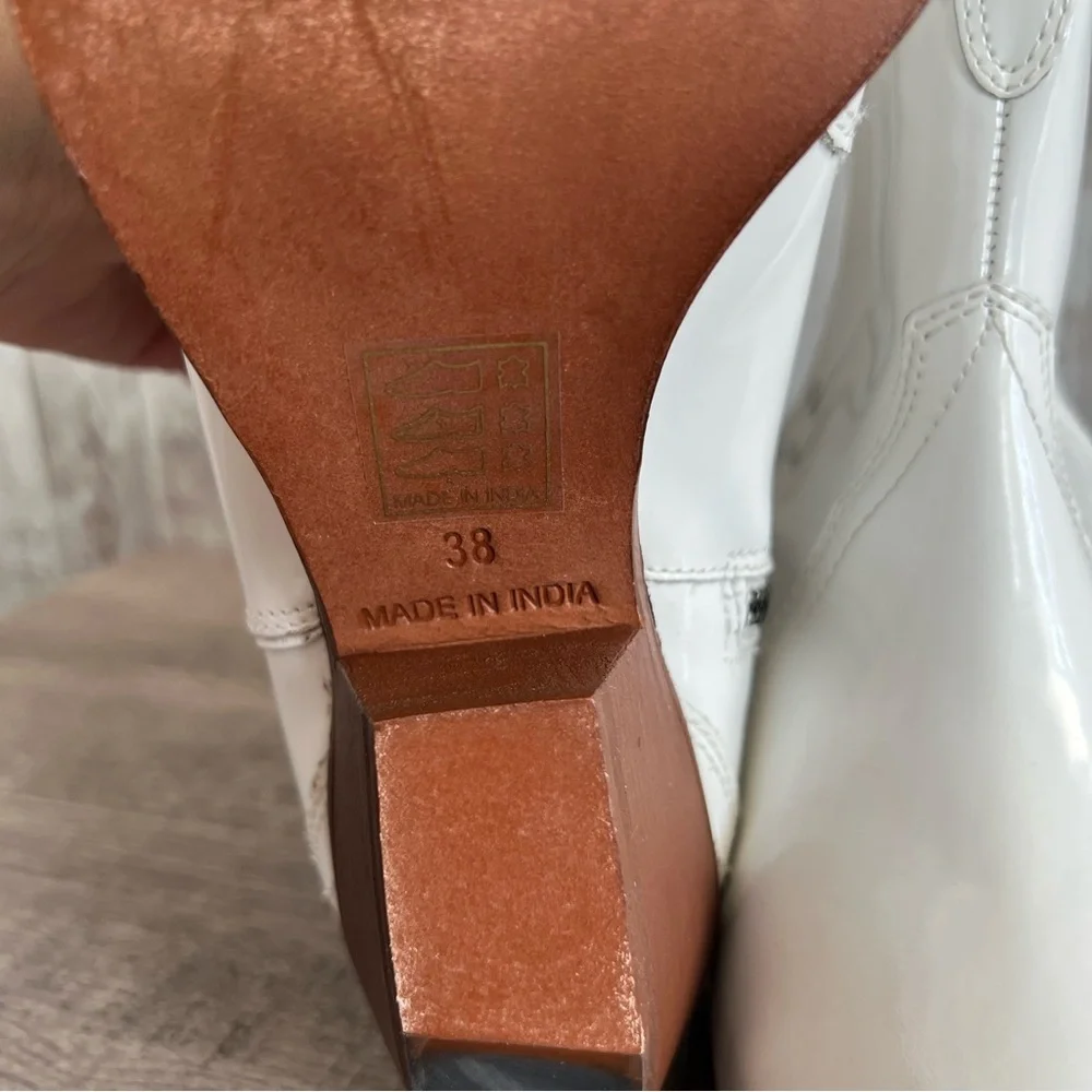 FREE PEOPLE WOMEN'S NEW FRONTIER WESTERN BOOTS NWOB COACHELLA CONCERT 7.5 - Picture 6 of 6